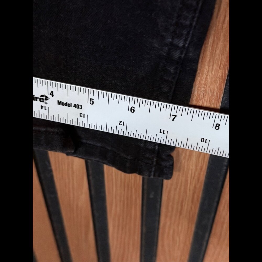 Levi’s 511 Jeans 38 X 30 Men’s Black 5 Pocket Slim Fit Low Waisted - Picture 6 of 9